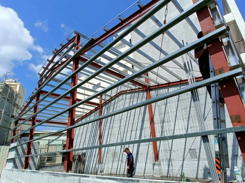 房屋增建工程施工照片